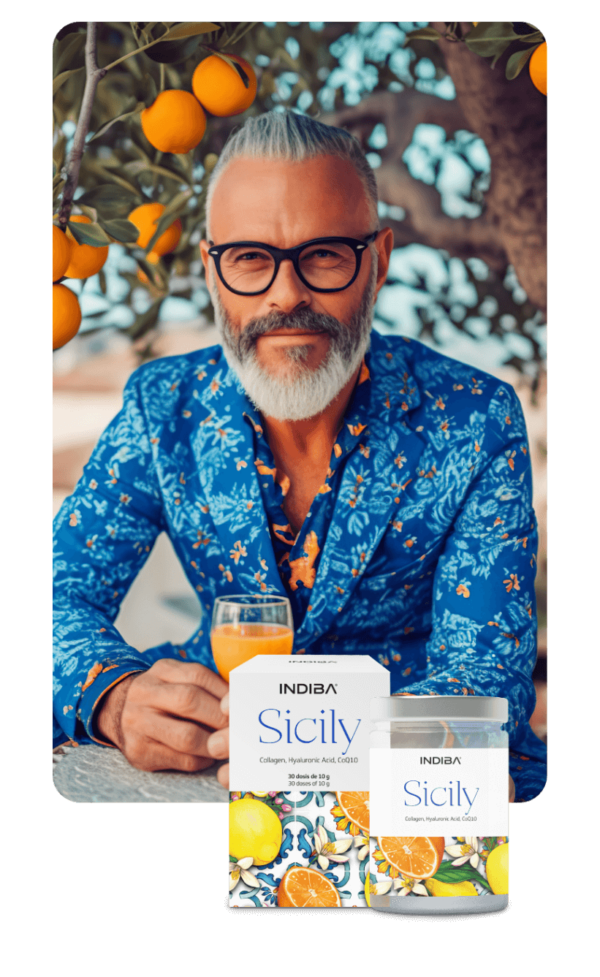 INDIBA Sicily - Collagen, Hyaluronic Acid, CoQ10